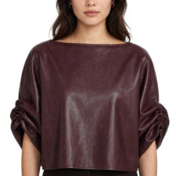 Textiles Tendance 28126 PE8 28126 PE8 Dames Blouses  BORDEAUX