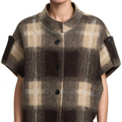 Textiles Tendance 24605 24605 Dames Vestes  BRUN