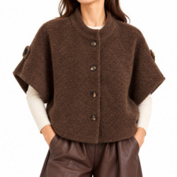 Textiles Tendance 6279 6279 Dames Vestes  BRUN