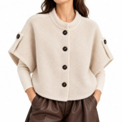 Textiles Tendance 6279 6279 Dames Vestes  ECRU
