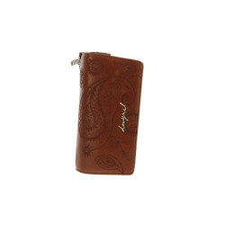 Maroquinerie et Accessoires DESIGUAL YP27 MONE MARINA YP27 MONE MARINA Dames Portefeuilles  COGNAC