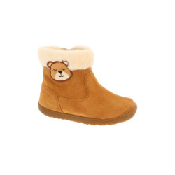 Chaussures GEOX B664PB B MACCHIA B664PB B MACCHIA Filles Boots  CAMEL