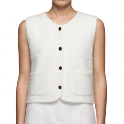 Textiles Tendance 8002 8002 Dames Gilets  ECRU