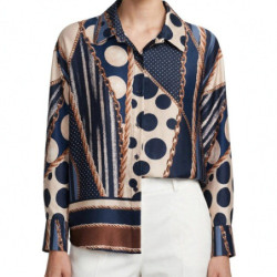 Textiles Tendance 26596 26596 Dames Chemisiers  MARINE