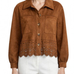 Textiles Tendance 26569 26569 Dames Vestes  COGNAC