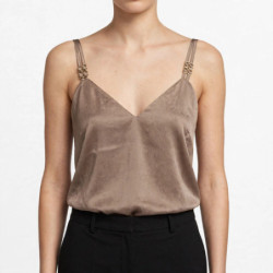 Textiles Morgan OLAFI OLAFI Dames T-Shirts TAUPE