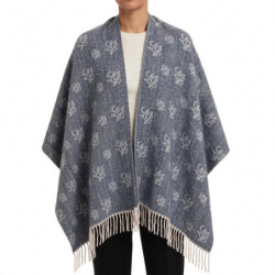 Textiles LIU JO 2F6040T0300 PONCHO JACQUARD RESCA LOGO 2F6040T0300 PONCHO JACQUARD RESCA LOGO Dames