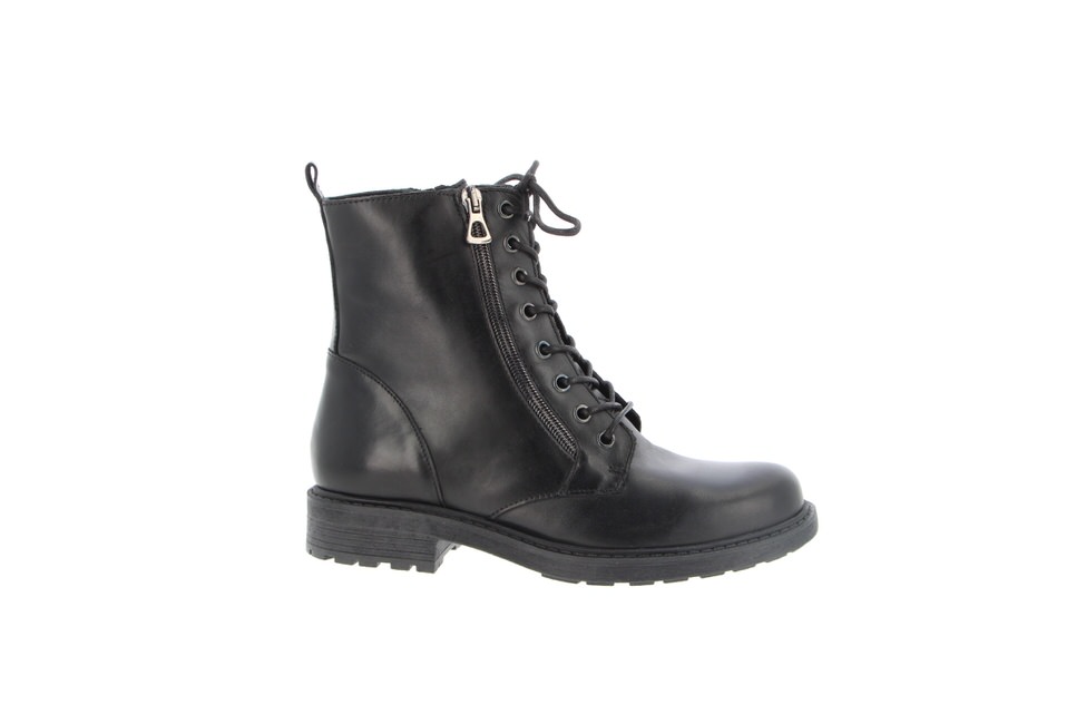 Chaussures Cypres 2452385 2452385 Dames Boots CUIR NOIR Pointure E 35