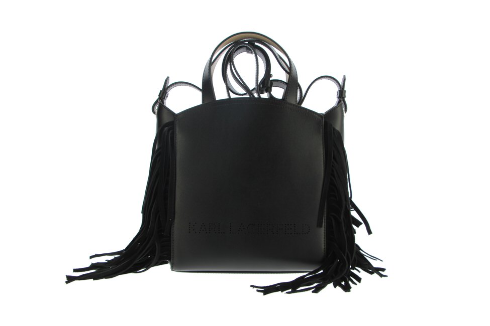 K CIRCLE SM ZIP TOTE FRINGES B1W30264